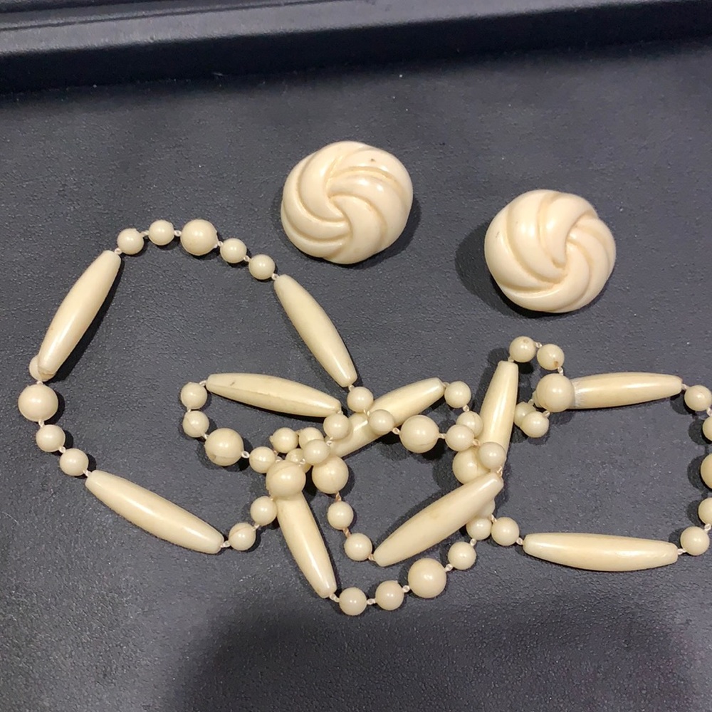 Vintage Necklace & Earring Set